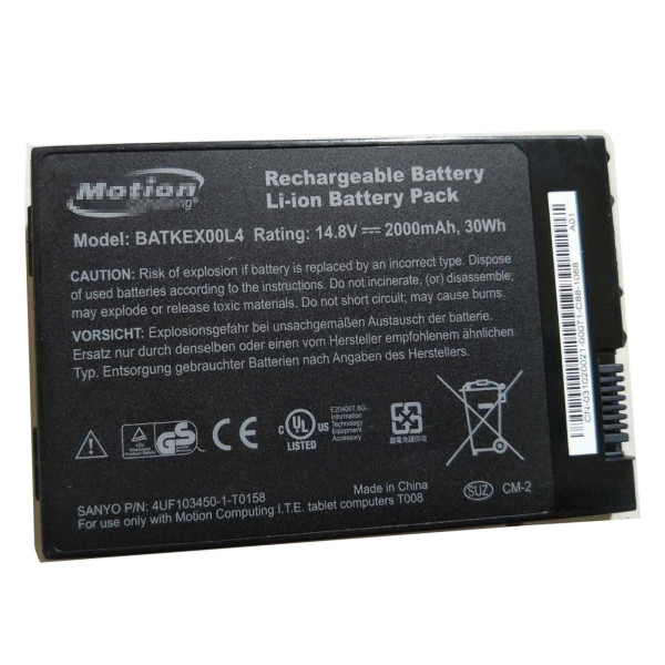 BATKEX00L4 30Wh Replacement Battery Motion Computing J3400 J3500 J3600 tablets