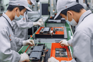 China's Surge in Battery Manufacturing