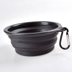 Collapsible Dog Bowl Pet Dog Portable Silicone Collapsible Travel Feeding Bowl Water Dish Feeder