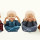 4PCS/Set Kung Fu Four Little Monks Car Styling Cute Doll Decoration Buddha Ornament 