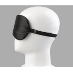 Top Quality 100% Natural Silk Sleep Mask Eye Shade Black Mask Bandage on Eyes for Sleeping