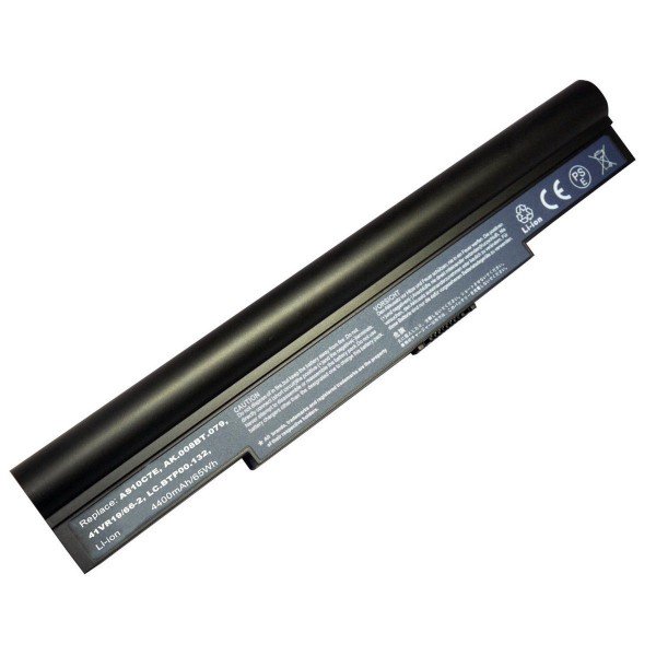 AS10C5E AS10C7E Replacement New Battery for Acer Aspire 5943G 8943G 5950G 8950G 14.8V 4400mAh 8 Cell