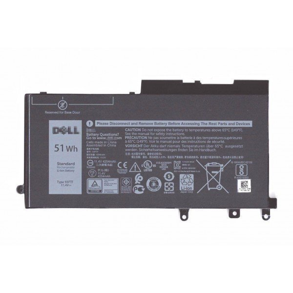 51Wh Replacement Battery for Dell Latitude 5480 5488 083XPC 83XPC D4CMT 93FTF