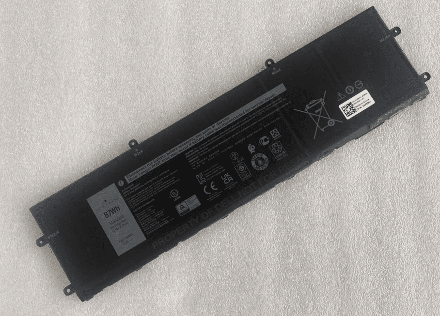 Replacement Dell Alienware X15 R1 Nawx15r101 11.4V 87Wh Battery