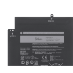 YX0XH AU 34Wh Battery for Dell Latitude 7285 YXOXH 0WYCVV