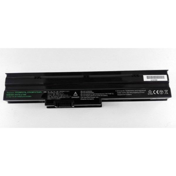 OEM Replacement New Fujitsu Lifebook NH751, FMVNBP197, FPCBP276 8-Cell Battery