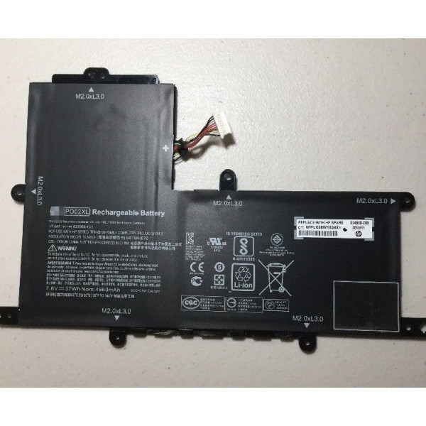 PO02XL Battery For HP Stream 11-R 11-R014WM Series 824560-005 823908-1C