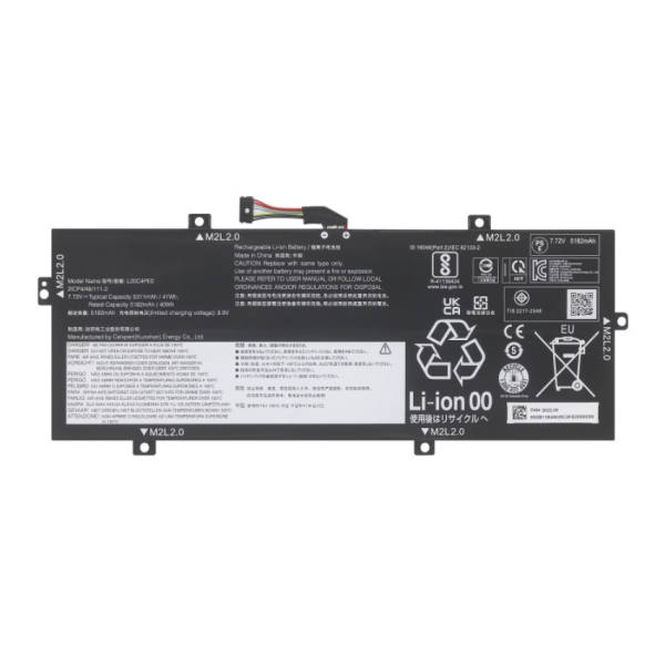 Lenovo L20C4PE0 L20M4PE0 SB11B44629 Yoga Duet 7 13ITL6 82MA007LID Battery