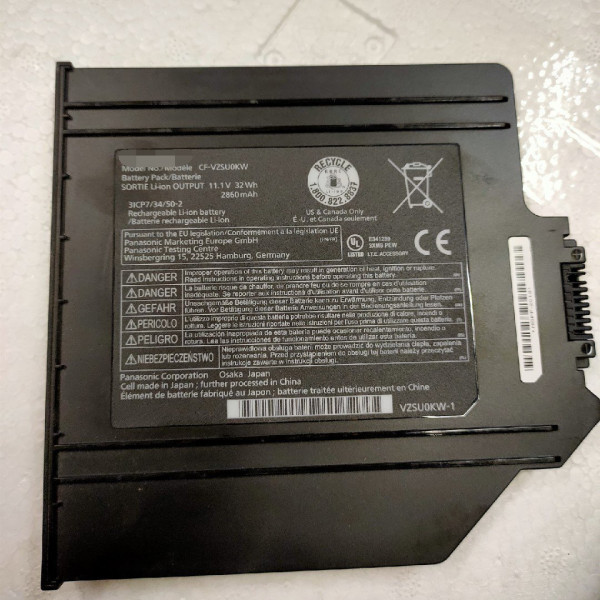 Panasonic CF-VZSU0KW Cf-54 Media Bay 2nd Battery